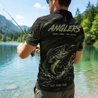 Fish On Sport Fishing Team All-Over Print Polo Shirt