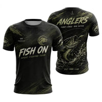 Fish On Sport Fishing Team All-Over Print T-Shirt