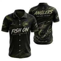 Fish On Sport Fishing Team Hawaiian Shirt