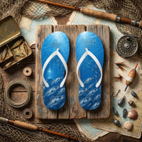 Fishers Of Men Guided By Faith Fishing Flip Flops