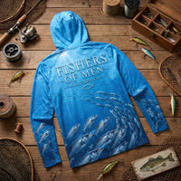 Fishers Of Men Guided By Faith Fishing Sun Protection Shirt