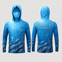 Fishers Of Men Guided By Faith Fishing Sun Protection Shirt