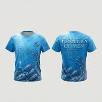 Fishers Of Men Guided By Faith Fishing T-Shirt