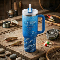 Fishers Of Men Guided By Faith Fishing Tumbler
