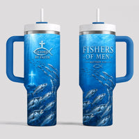 Fishers Of Men Guided By Faith Fishing Tumbler