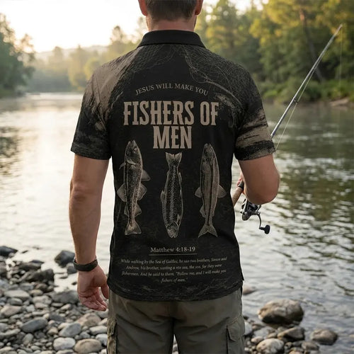 Fishers of Men Christian Fishing Hawaiian Shirt