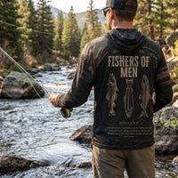 Fishers of Men Christian Fishing Hoodie