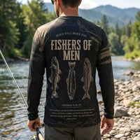 Fishers of Men Christian Fishing Long Sleeve Shirt