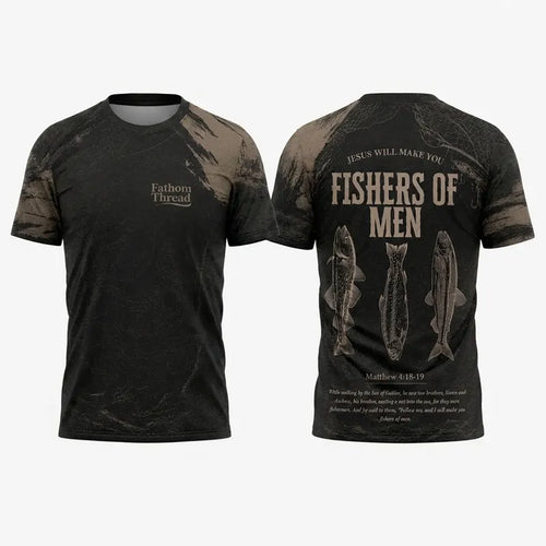 Fishers of Men Christian Fishing T-Shirt