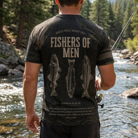 Fishers of Men Christian Fishing T-Shirt