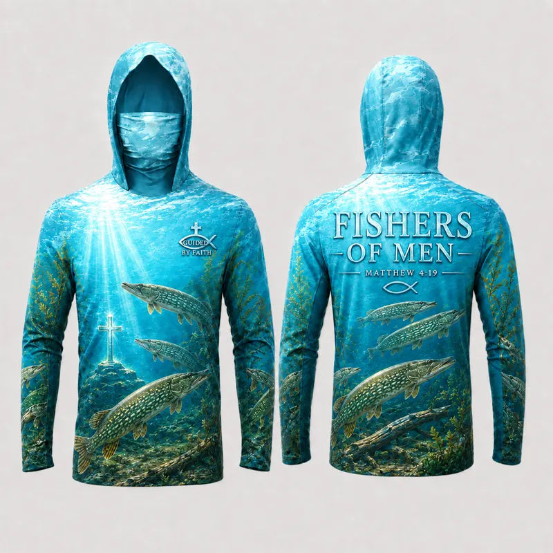 Fishers of Men Fishing Faith Sun Protection Shirt 2026 