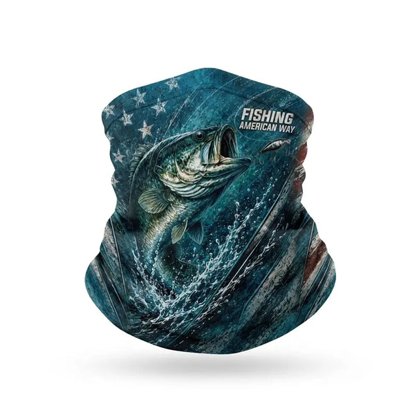 Fishing American Way Neck Gaiter