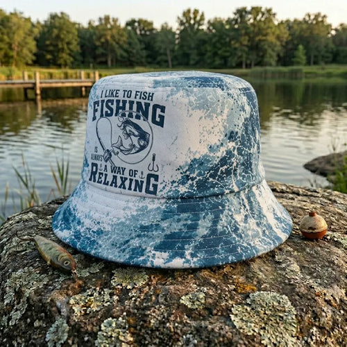 Fishing Is Always A Way Of Relaxing Bucket Hat