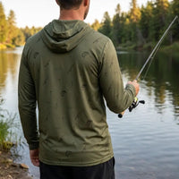 Fishing John 21:6 Christian Fishing Hoodie