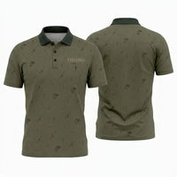 Fishing John 21:6 Christian Fishing Polo Shirt
