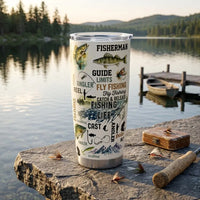Fishing Life 20oz Skinny Tumbler