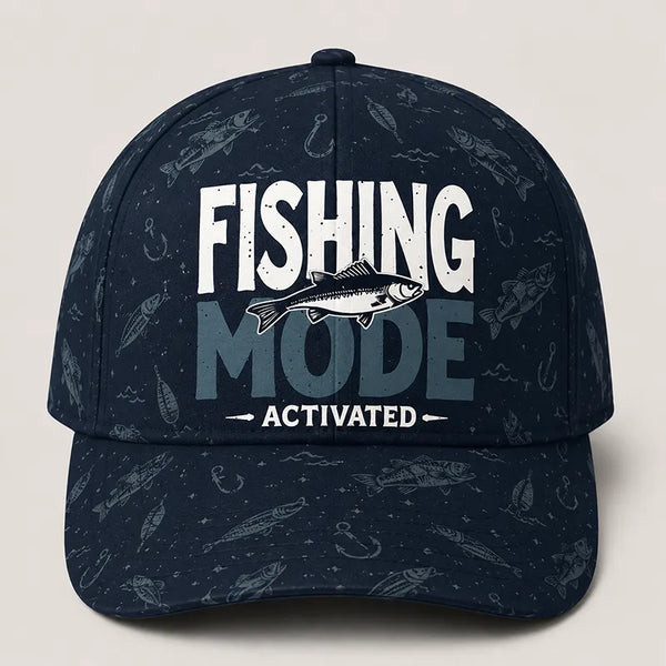 Fishing Mode Activated Trucker Hat