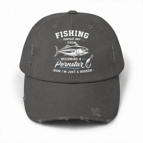 Fishing Saved Me Funny Fishing Classic Cap