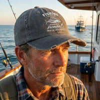 Fishing Saved Me Funny Fishing Classic Cap