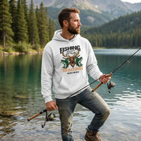 Fishing Solves Most of My Problems Hunting Solves the Rest Crewneck Sweatshirt