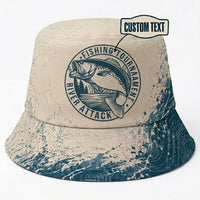 Fishing Tournament River Attack Bucket Hat