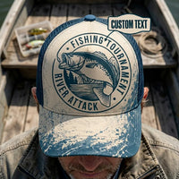Fishing Tournament River Attack Trucker Hat
