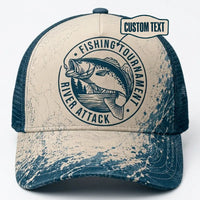 Fishing Tournament River Attack Trucker Hat