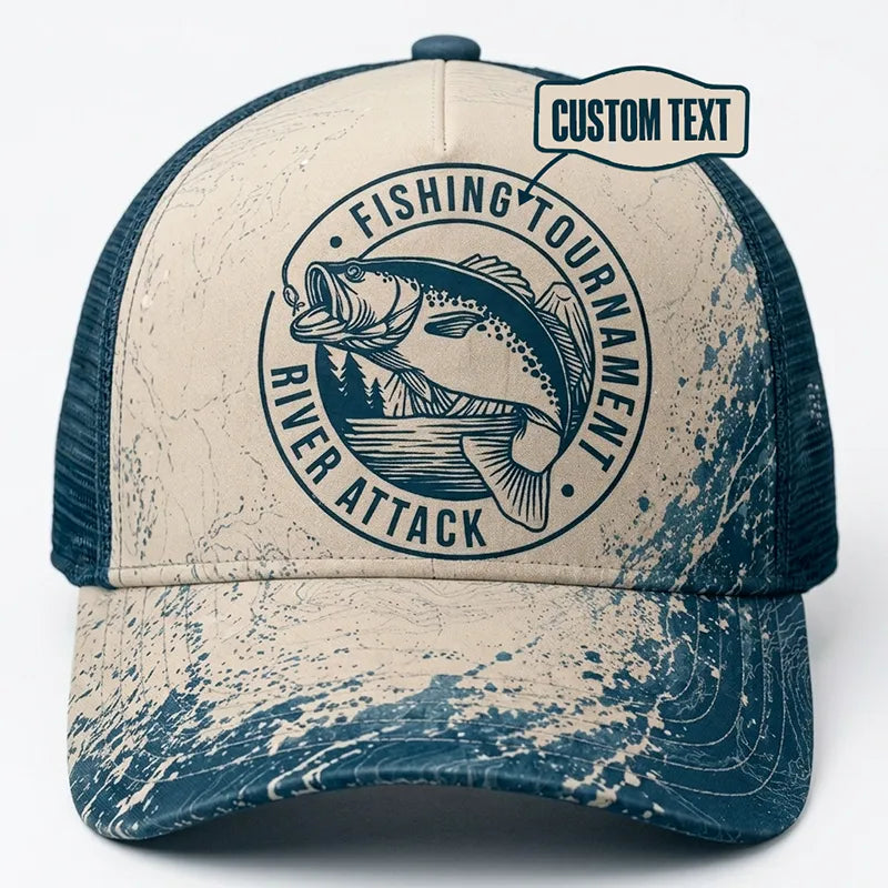 Fishing Tournament River Attack Trucker Hat