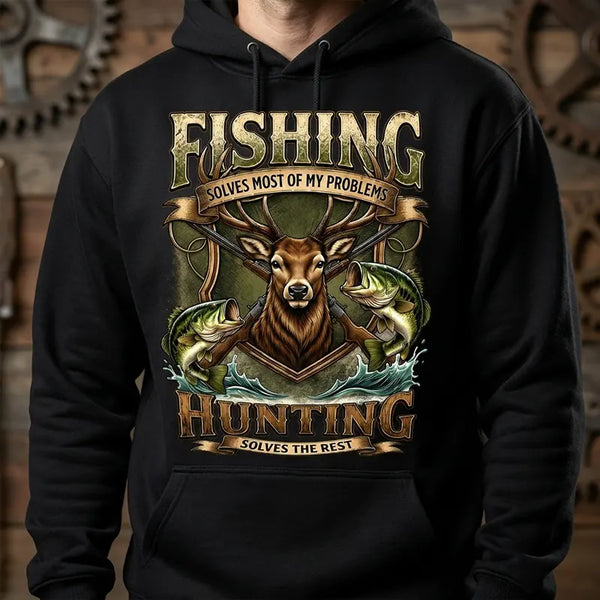 Fishing and Hunting Lifestyle Hoodie 2026