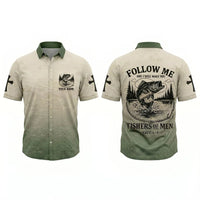 Follow Me Fishers of Men Personalized Christian Fishing Apparel