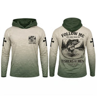 Follow Me Fishers of Men Personalized Christian Fishing Apparel
