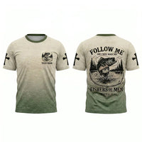 Follow Me Fishers of Men Personalized Christian Fishing Apparel