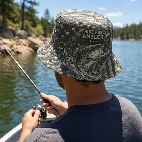 Freedom Cast Strike Force Angler Bucket Hat