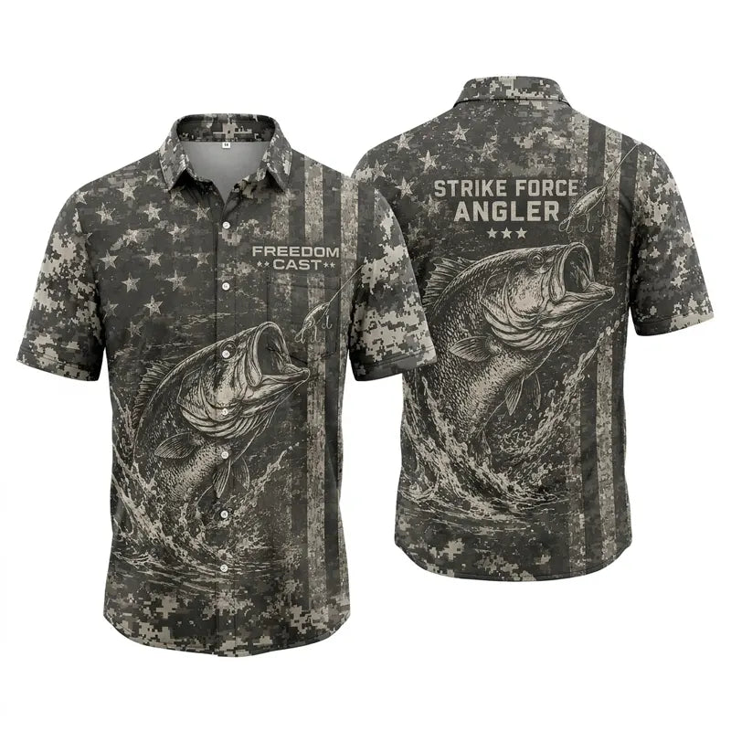 Freedom Cast Strike Force Angler Fishing Apparel