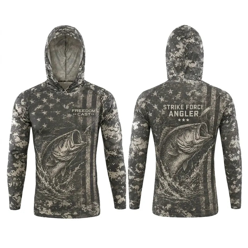 Freedom Cast Strike Force Angler Fishing Hoodies 2026