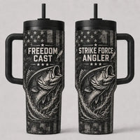 Freedom Cast Strike Force Angler Fishing Tumbler