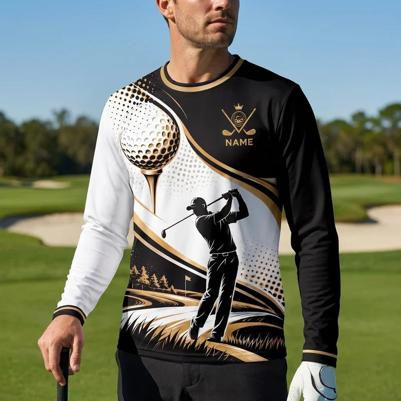Golf & Beer That's Why I'm Here Golf Long Sleeve Shirt 2026