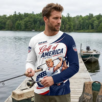 Golf Of America Personalized Long Sleeve Shirt