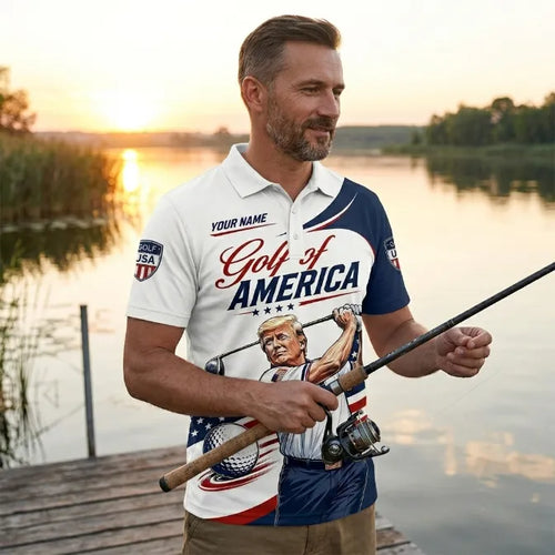 Golf Of America Personalized Polo Shirt
