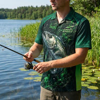 Green Strike Predator Mode Fishing Hawaiian Shirt