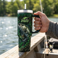 Green Strike Predator Mode Fishing Tumbler