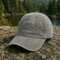 Spent $500 on Fishing Still Bought Dinner Embroidered Cap