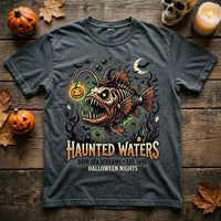Haunted Waters Anglerfish Halloween T-Shirt