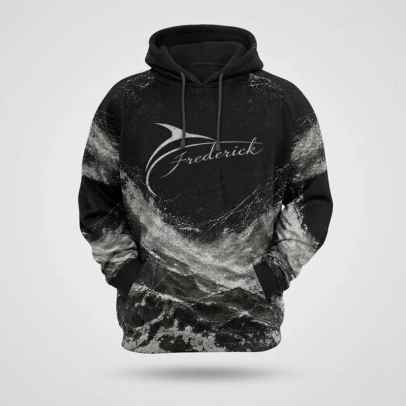 Personalized Sailfish Fisherman Not Now I'm Going Fishing Hoodie