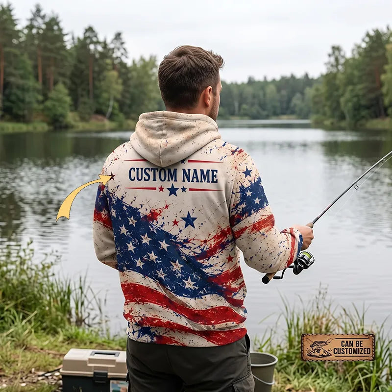 Personalized America 250 Years Of Freedom American Flag Hoodie