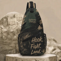Hook Fight Land Fishing Sling Bag