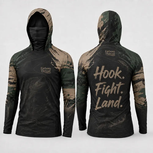 Hook Fight Land Fishing Sun Protection Shirt