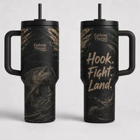 Hook Fight Land Fishing Tumbler