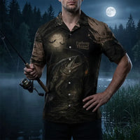 Hook Haunt Land Halloween Fishing Hawaiian Shirt