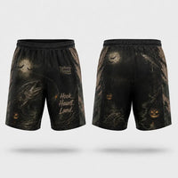 Hook Haunt Land Halloween Fishing Short Pants